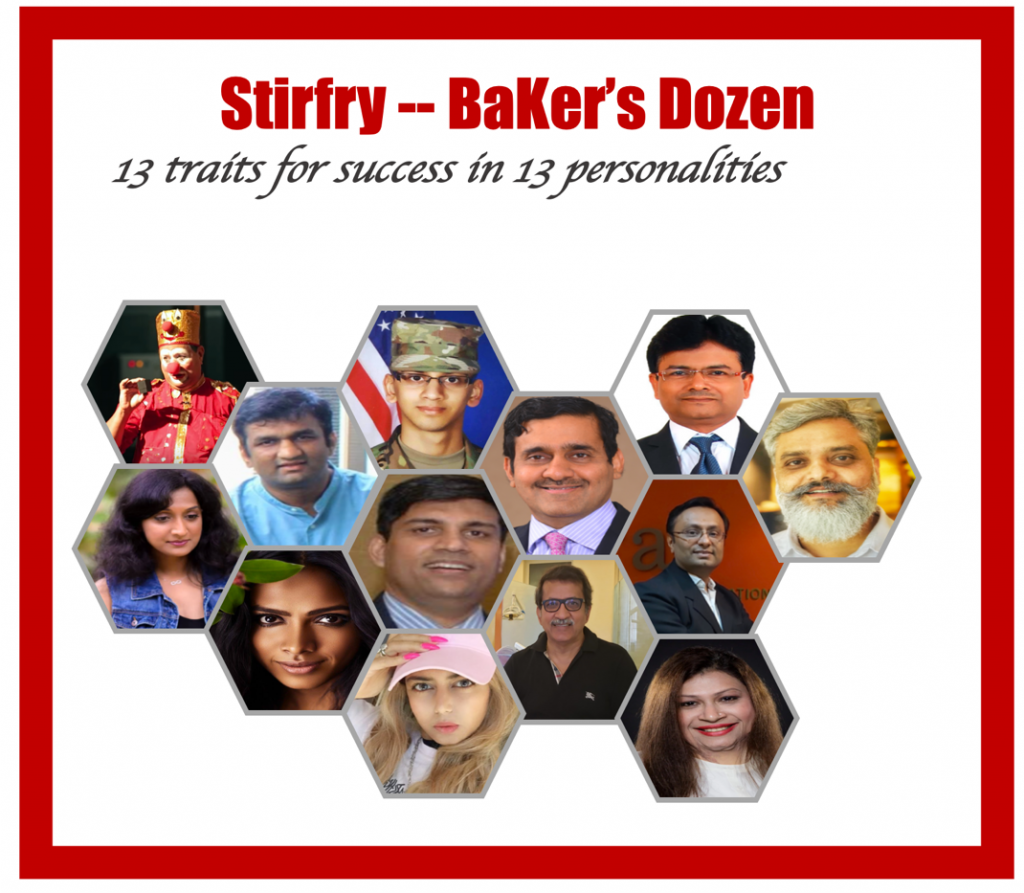 13 traits for success from 13 Personalities – Stirfry Baker’s Dozen